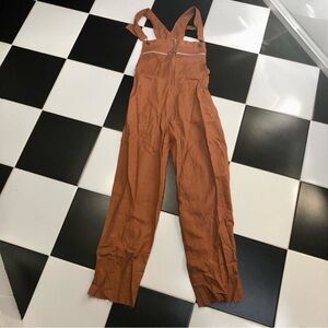 NWT Jen’s Pirate Booty Palmetto Overalls Chili Pepper Brown Terracotta Clay Boho